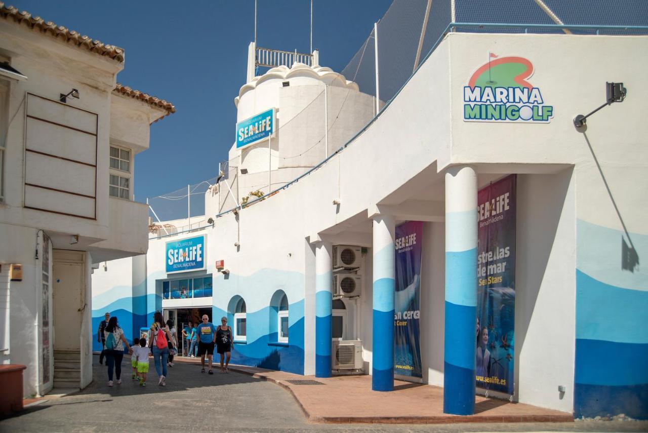 Benal Beach, Luxury Sea & Mountain View Beachside 1 Bedroom Apartment Benalmádena Exterior foto
